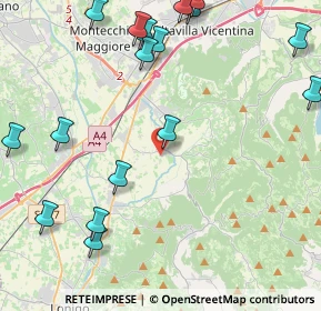 Mappa Via Scamozzi, 36040 Brendola VI, Italia (6.0235)