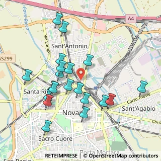 Mappa Via Giovanni Biroli, 28100 Novara NO, Italia (0.9685)