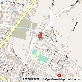 Mappa Via G. Noventa, 1, 35010 Cadoneghe, Padova (Veneto)