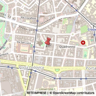 Mappa Via Aldo Lusardi, 10, 20122 Milano, Milano (Lombardia)