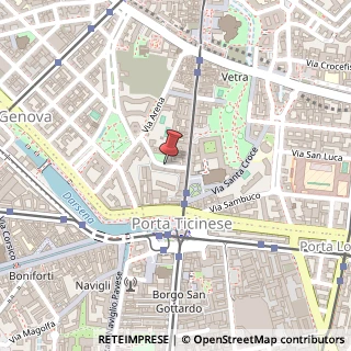 Mappa Via Scaldasole, 3, 20123 Milano, Milano (Lombardia)