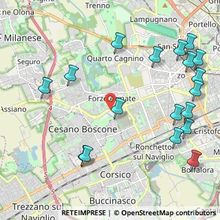 Mappa Via Ferruccio Parri, 20147 Milano MI, Italia (2.79889)