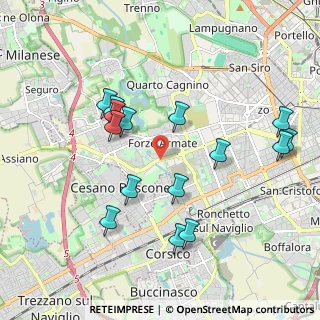 Mappa Via Ferruccio Parri, 20147 Milano MI, Italia (2.00467)