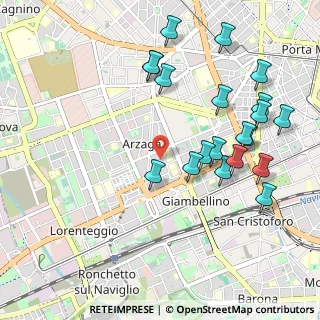 Mappa Largo Cavalieri di Malta, 20146 Milano MI, Italia (1.1005)