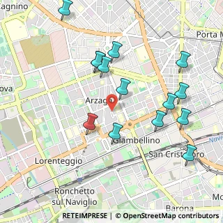 Mappa Largo Cavalieri di Malta, 20146 Milano MI, Italia (1.04714)