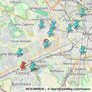Mappa Largo Cavalieri di Malta, 20146 Milano MI, Italia (2.41333)