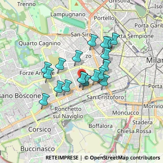 Mappa Largo Cavalieri di Malta, 20146 Milano MI, Italia (1.35)