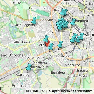 Mappa Largo Cavalieri di Malta, 20146 Milano MI, Italia (2.1125)
