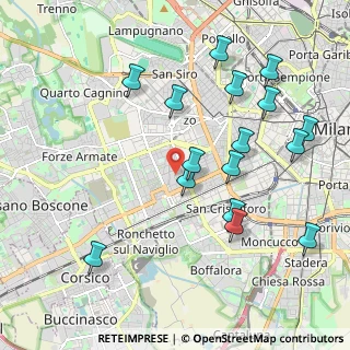 Mappa Largo Cavalieri di Malta, 20146 Milano MI, Italia (2.17938)