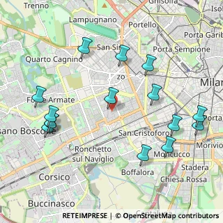 Mappa Largo Cavalieri di Malta, 20146 Milano MI, Italia (2.35667)
