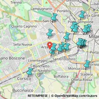 Mappa Largo Cavalieri di Malta, 20146 Milano MI, Italia (2.1945)