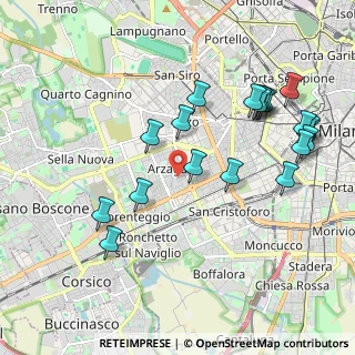 Mappa Largo Cavalieri di Malta, 20146 Milano MI, Italia (2.1845)