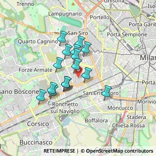 Mappa Largo Cavalieri di Malta, 20146 Milano MI, Italia (1.33563)