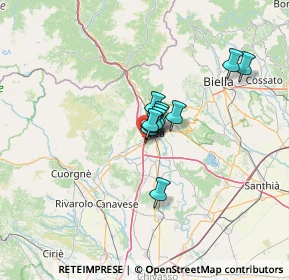 Mappa Via Guglielmo Marconi, 10010 Samone TO, Italia (7.04091)