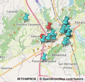 Mappa Via Guglielmo Marconi, 10010 Samone TO, Italia (1.698)