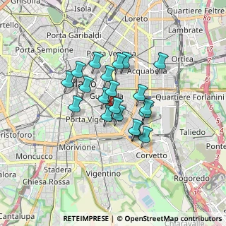 Mappa Via Pier Lombardo, 20135 Milano MI, Italia (1.2225)