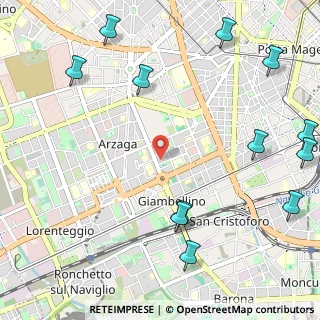 Mappa Via Donati Mario, 20146 Milano MI, Italia (1.5125)