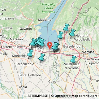 Mappa Via Bassanella, 37019 Peschiera del Garda VR, Italia (9.72667)