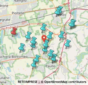 Mappa Via G. Verdi, 20049 Settala MI, Italia (3.605)