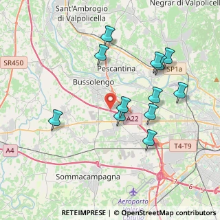 Mappa A22, 37012 Verona VR, Italia (3.80583)