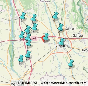 Mappa Via Roma, 28060 San Pietro Mosezzo NO, Italia (7.49786)