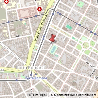 Mappa Via Carlo Botta, 25, 20135 Milano, Milano (Lombardia)