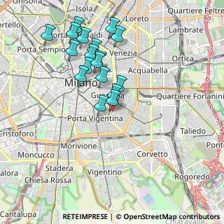 Mappa Via Carlo Botta, 20135 Milano MI, Italia (1.85611)