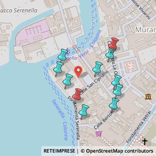 Mappa Calle S. Cipriano, 30141 Venezia VE, Italia (0.10909)