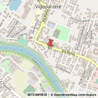 Mappa Via Aldo Moro, 3, 35010 Vigodarzere, Padova (Veneto)