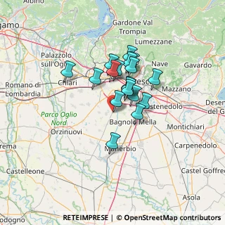 Mappa Via Quinzano, 25020 Azzano Mella BS, Italia (9.54556)