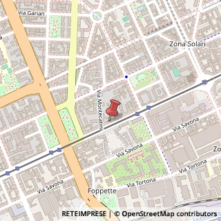 Mappa Via Andrea Solari, 60, 20144 Milano, Milano (Lombardia)