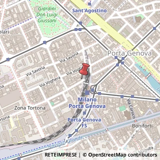 Mappa Via Tortona, 12, 20144 Milano, Milano (Lombardia)