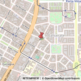 Mappa Via Lattanzio,  77, 20137 Milano, Milano (Lombardia)