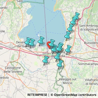 Mappa Via Miralago, 37019 Peschiera del Garda VR, Italia (6.204)