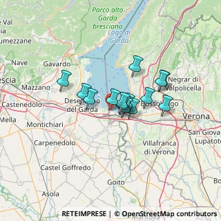 Mappa Via Miralago, 37019 Peschiera del Garda VR, Italia (8.99357)