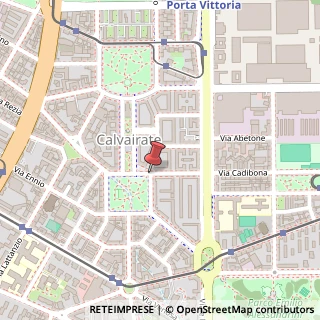 Mappa Via degli Etruschi,  2, 20137 Milano, Milano (Lombardia)
