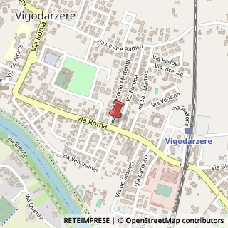 Mappa Via Roma, 124, 35010 Vigodarzere, Padova (Veneto)