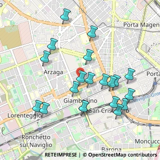 Mappa Via Pietro Redaelli, 20146 Milano MI, Italia (1.014)