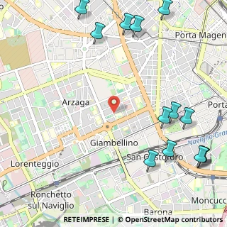 Mappa Via Pietro Redaelli, 20146 Milano MI, Italia (1.53077)