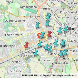 Mappa Via Pietro Redaelli, 20146 Milano MI, Italia (1.94882)