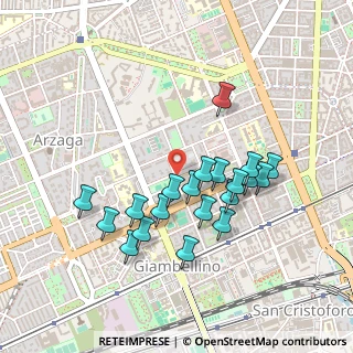 Mappa Via Pietro Redaelli, 20146 Milano MI, Italia (0.421)