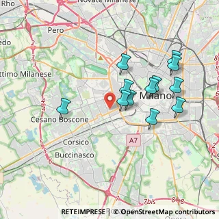 Mappa Via Pietro Redaelli, 20146 Milano MI, Italia (3.45)