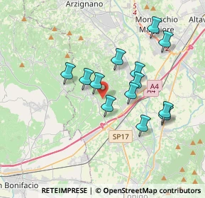 Mappa Località Monte Sorio, 36053 Gambellara VI, Italia (3.18231)