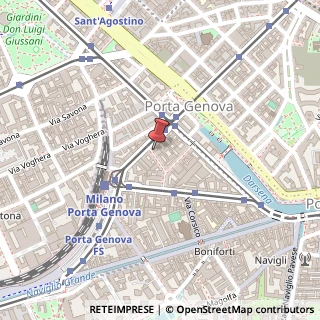 Mappa Via Alessandria, 8, 20144 Milano, Milano (Lombardia)