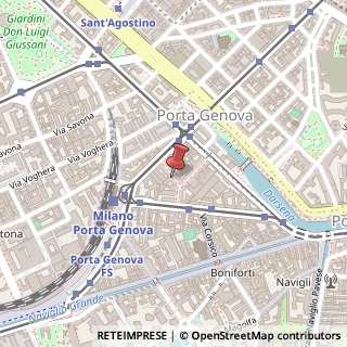 Mappa Via Alessandria, 5, 20144 Milano, Milano (Lombardia)