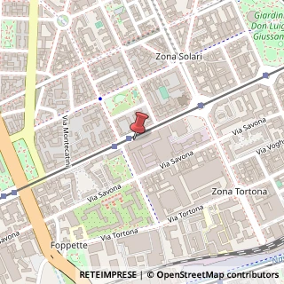Mappa Via Andrea Solari, 35, 20144 Milano, Milano (Lombardia)