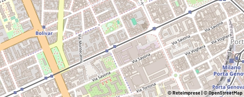 Mappa Mediolan