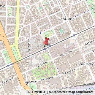 Mappa Via Andrea Solari, 46, 20144 Milano, Milano (Lombardia)