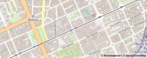 Mappa Milano