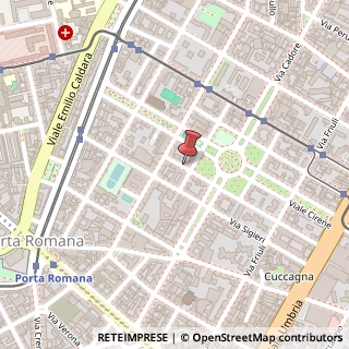 Mappa Via Seneca, 3, 20135 Milano, Milano (Lombardia)